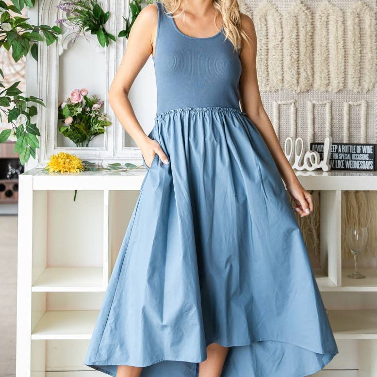Stricktop Und Parachute Rock Kleid